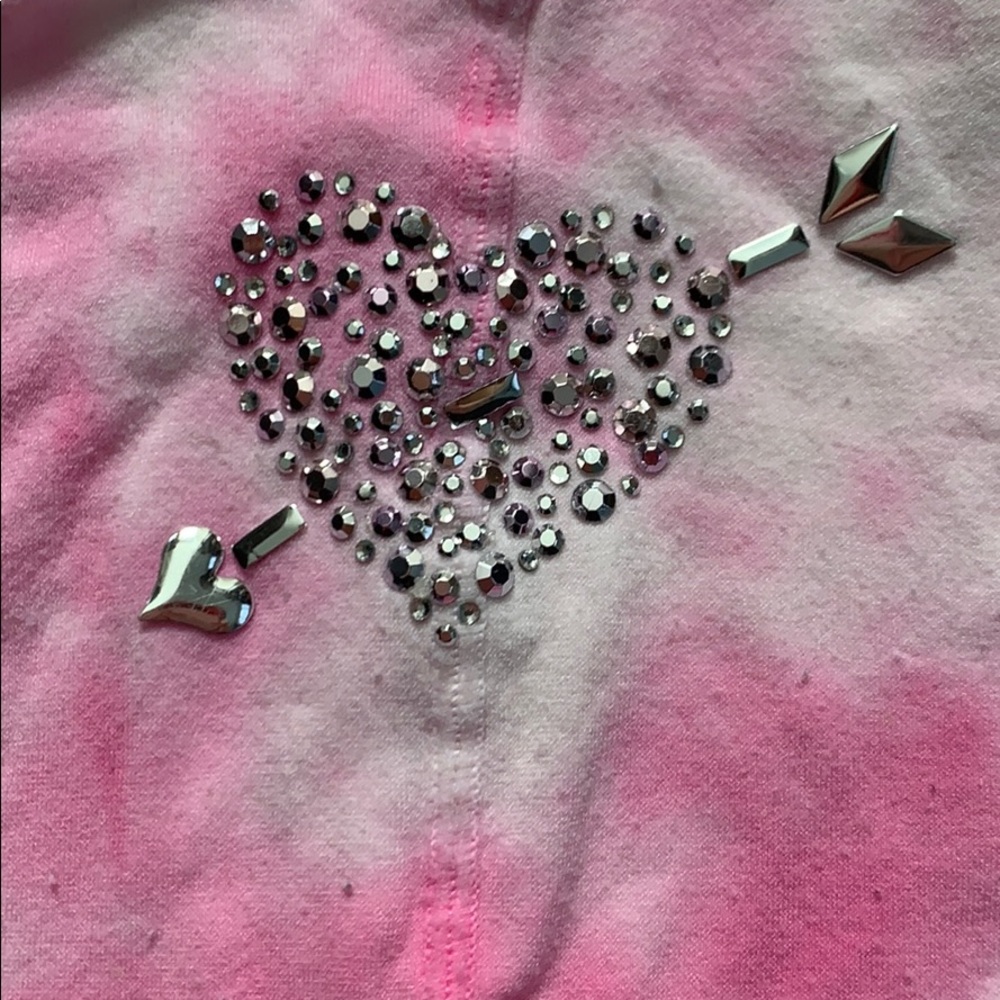 Boutique rhinestone peace heart diaper covers